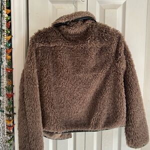 Dylan Plush Brown Jacket